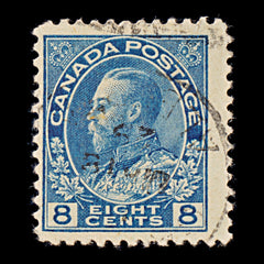 9523: Canada SG252 8c Blue 1925 Sc#115 Mi111 Used C£11, view 2