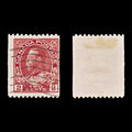 9528: Canada SG218 2c Rose carmine 1915 Sc#132 Mi93aC Used C£26