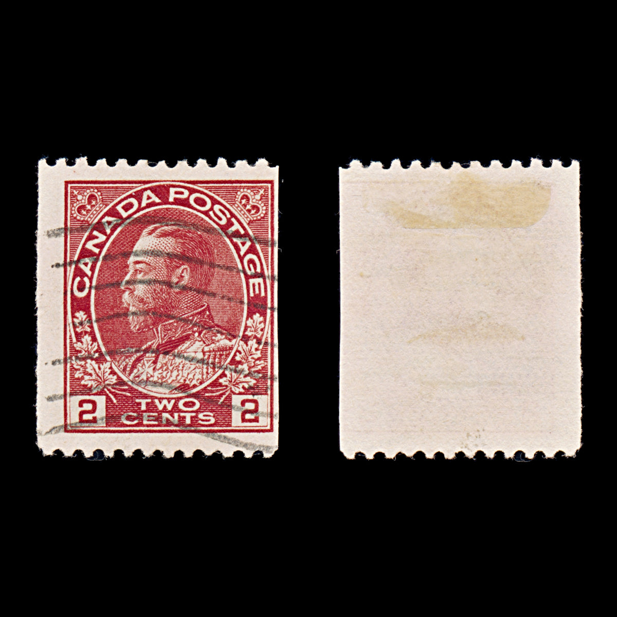 9528: Canada SG218 2c Rose carmine 1915 Sc#132 Mi93aC Used C£26