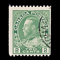 9529: Canada SG262 2c Deep green 1924 Sc#133 Mi106C Used C£65, view 2