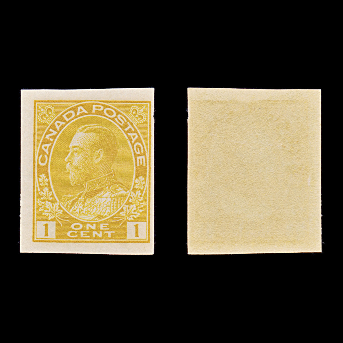 9530: Canada SG259 1c Yellow 1924 Sc#136 Mi105B Mint MVLH C£25