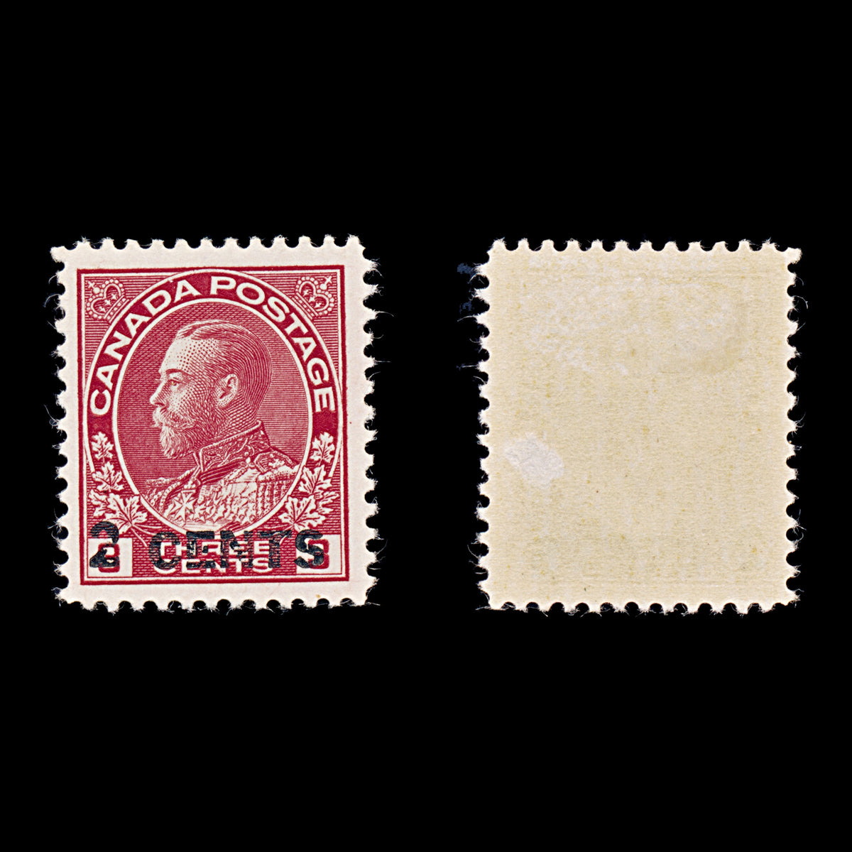 9533: Canada SG264 2c Carmine 1926 Sc#139 Mi116 Mint MH C£50