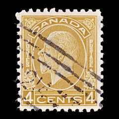 9538: Canada SG322 4c Yellow brown 1932 Sc#198 Mi165 Used C£15, view 2