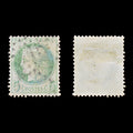9543: France SG192 5c Green 1872 Sc#53a Mi48a Used C£13