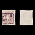 9549: Switzerland SG138a 1F Light brown purple 1882 Sc#87 Mi63XAb Used C£15