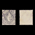 9550: Switzerland SG149A 40c Blackish turquoise grey &  Dark turquoise grey 1891 Sc#84c Mi61XC Used C£160