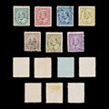 9566: Canada SG187-173 Set of 7 1908 Sc#95i-89v Mi83 Used C£180