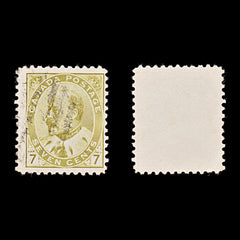 9566: Canada SG187-173 Set of 7 1908 Sc#95i-89v Mi83 Used C£180, view 5