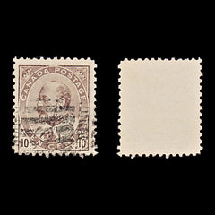 9566: Canada SG187-173 Set of 7 1908 Sc#95i-89v Mi83 Used C£180, view 6