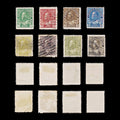 9573: Canada SG215-196 Set of 8 1923 Sc#120-104e Mi99-92aA Used C£12