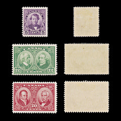 9576: Canada SG271-273 Set of 3 1927 Sc#146-148 Mi124-126 Mint MLH C£35, view 1