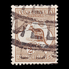 9586: Australia SG12 2s Brown 1913 Sc#11 Mi14IIX Used C£85, view 2