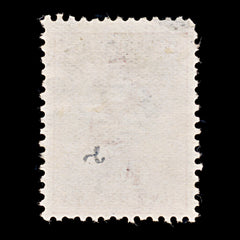 9589: Australia SG2 1d Carmine Paqbot Colombo 1913 Sc#2 Mi5IX Used C£50, view 3