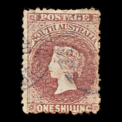 9599: South Australia SG108 1s Chestnut 1871 Sc#52d Used C£80, view 2