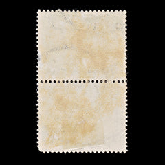 9600: South Africa SG48bw 2x 1s Brown &  Deep blue 1932 Used C£26, view 3