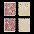 9618: Australia SGO69B "O S" & Deep Red Brown 1922 Used C£130
