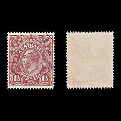 9618: Australia SGO69B "O S" & Deep Red Brown 1922 Used C£130, view 3