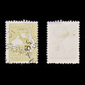 9621: Australia SG5e 3d Olive 1913 Sc#5a Mi8IIX Used C£100