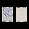 9628: Australia SG9 6d Ultramarine 1913 Sc#8 Mi11IIX Used C£20
