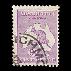 9629: Australia SG108 9d Violet 1929 Sc#97 Mi83 Used C£29, view 2