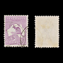 9632: Australia SG39 9d Violet 1916 Sc#50a Mi46XII Used C£11, view 1