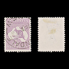 9633: Australia SG39 9d Violet 1916 Sc#50a Mi46XII Used C£11, view 1