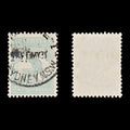 9635: Australia SG109 1s Blue green 1929 Sc#98 Mi84X Used C£11