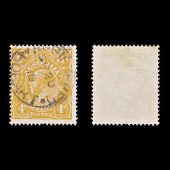 9638: Australia SG22A-22D 4d Shades 1915 Used C£35, view 2