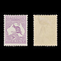 9643: Australia SG39b 9d Violet Die IIB 1919 Sc#50 Mi46XIII Mint MLH C£75