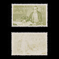 9645: Australia SG357 7s6d Olive green 1964 Sc#376 Mi333 Mint MNH C£17