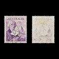 9646: Australia SG359 £1 Purple 1964 Sc#378 Mi335a Used C£16
