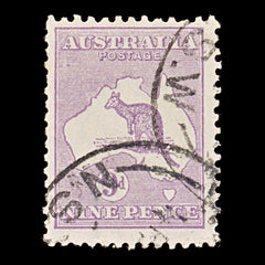 9655: Australia SG108 9d Violet 1929 Sc#97 Mi83 Used C£29, view 2