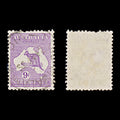 9656: Australia SG108 9d Violet 1929 Sc#97 Mi83 Used C£29