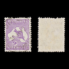 9656: Australia SG108 9d Violet 1929 Sc#97 Mi83 Used C£29, view 1