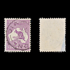 9657: Australia SG108 9d Violet 1929 Sc#97 Mi83 Used C£29, view 1