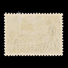 9660: Australia SG149a 1s Black 1934 Sc#144a Mi122C Mint MH C£65, view 3