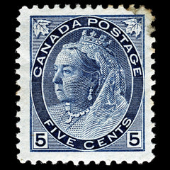 4246 Canada SG157 5c Dark Blue. 1899. Sc#79 Mi67A MM Mint. C£110, view 2