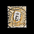 4266 - SG150 80 Reis Orange-Yellow. Enammel Paper. 1871. Sc#44e Mi40ybB Fine Used. C£25
