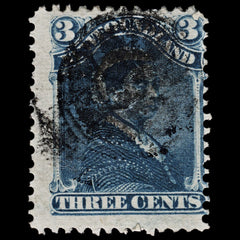 4340 Newfoundland SG65 2c Dark Blue. 1896. Sc#49b Mi33c Fine Used. C£30, view 2
