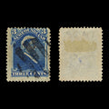 4404 Newfoundland SG65 3c Deep Blue. P12. 1896. Sc#49b Mi33c Fine Used. C£30