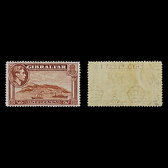 4487 Gibraltar SG122 2d Yellow-Brown. P14. 13989. Sc#108a Mi108B LMM Mint. C£30, view 1