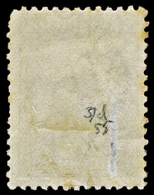 4731 Australia SG37d 3d Yellow-Olive. Die II. 1915. Sc#47a Mi43XII Used. C£55