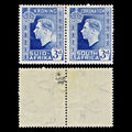 4734 South Africa SG74 3d Ultramarine. Large White Patch. 1937. Sc#77 Mi115-116 MM Mint. C£140