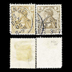 4751 Germany SG68a 3pf Yellow-Brown. 1902. Mi69b Used. C£65, view 2