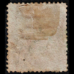3676 GB 1d Rose-Red 1857. SG38. Spec C10. Extremely Rare Green Cancel. Good. c£1200, view 3
