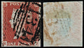3788 GB 1d Red 1841. SG8 Sc3 Mi3. BS29. "HJ". Plate 81. 3½ Margins. SWRc&Wk. Fine. c£30