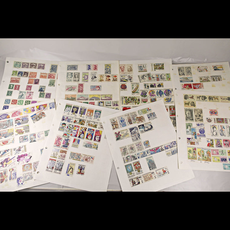 3843 Czechoslovakia Large Collection Ranging from 1900s to 1980s. Inc Sets & High Vals, image 1