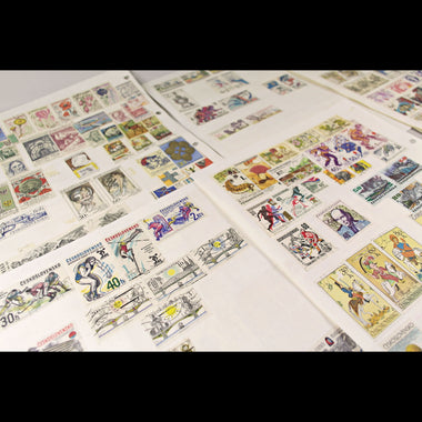 3843 Czechoslovakia Large Collection Ranging from 1900s to 1980s. Inc Sets & High Vals, image 7