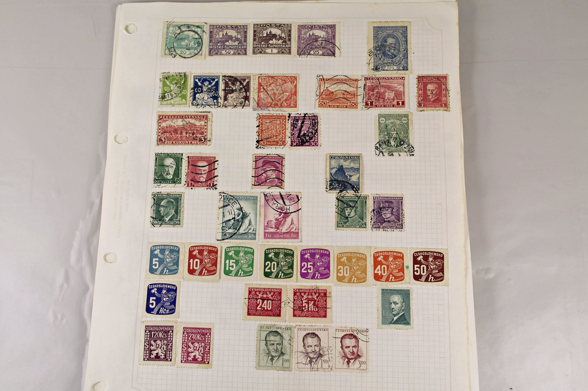 3843 Czechoslovakia Large Collection Ranging from 1900s to 1980s. Inc Sets & High Vals