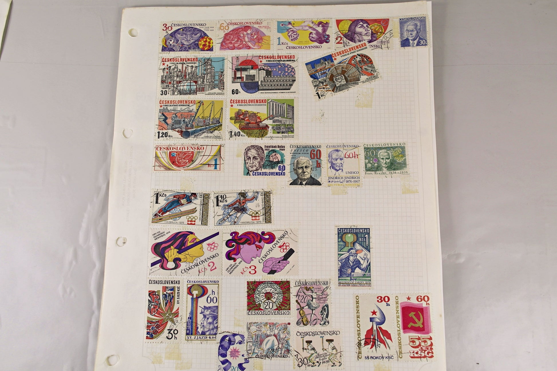 3843 Czechoslovakia Large Collection Ranging from 1900s to 1980s. Inc Sets & High Vals